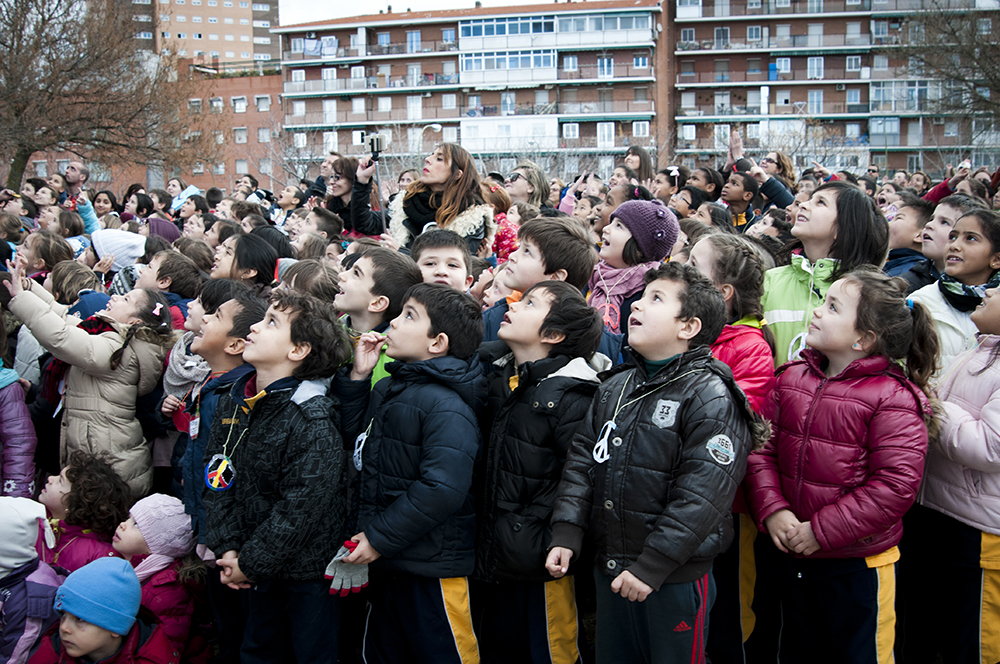 Los coles públicos, juntos por la Paz
