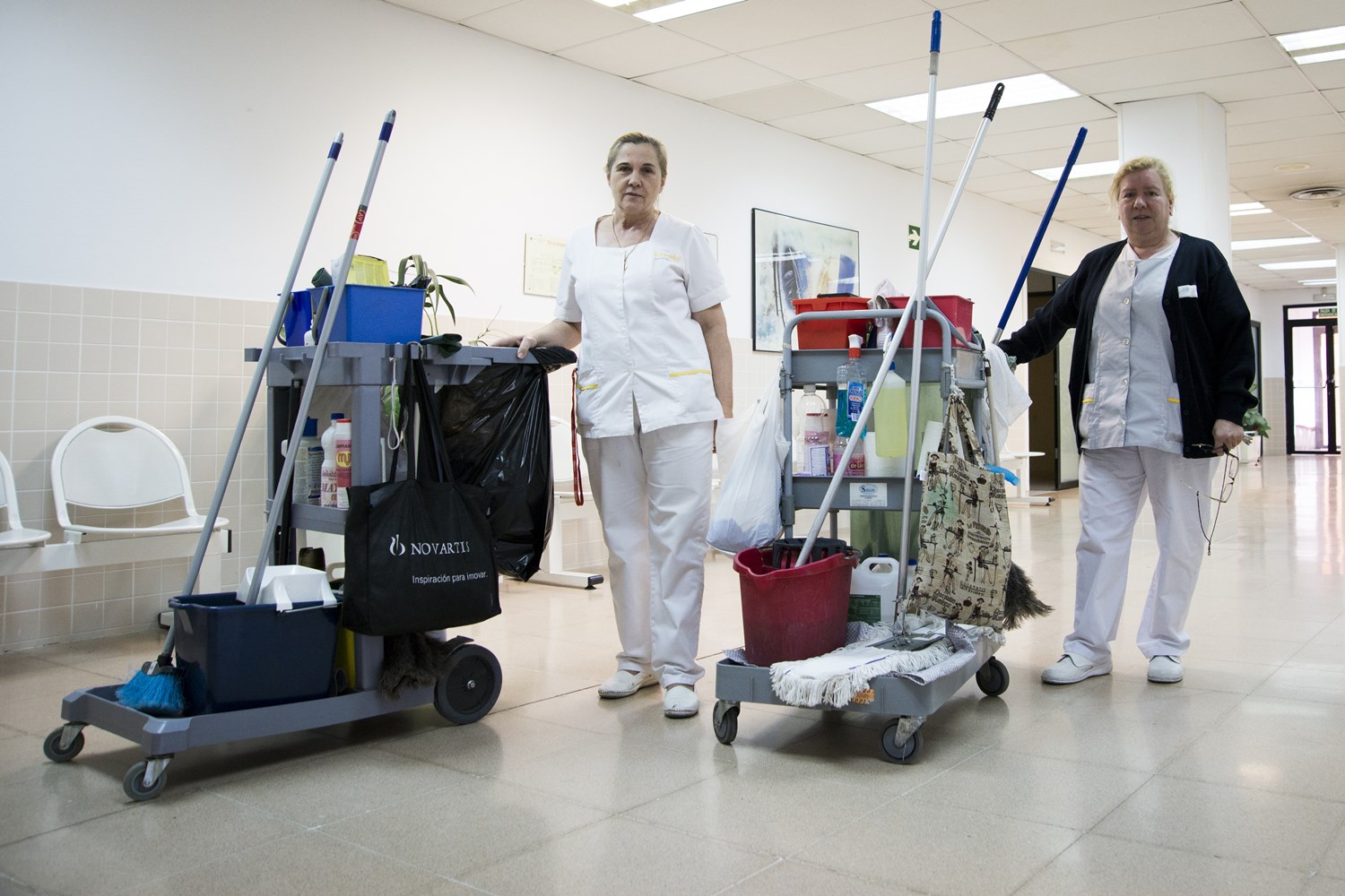 Los recortes en limpieza provocan un “riesgo sanitario” en los centros de salud