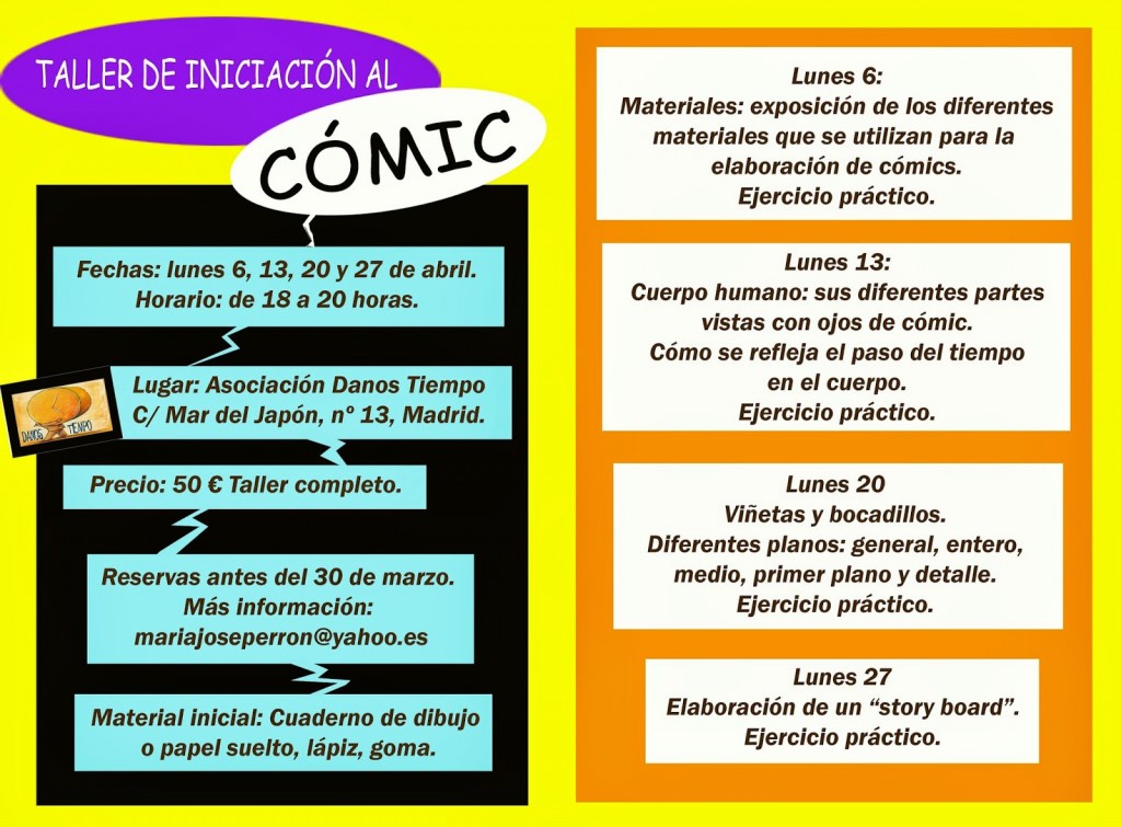 Taller Cómic Danos Tiempo