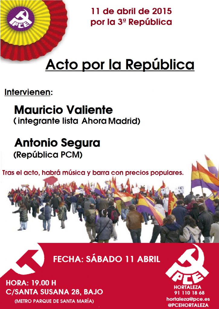 Acto República Hortaleza