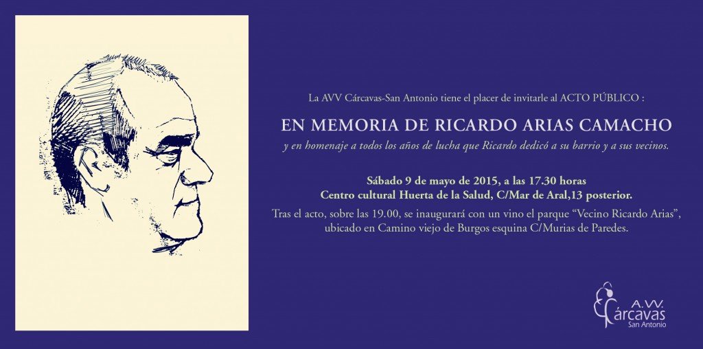 Cartel Ricardo Arias