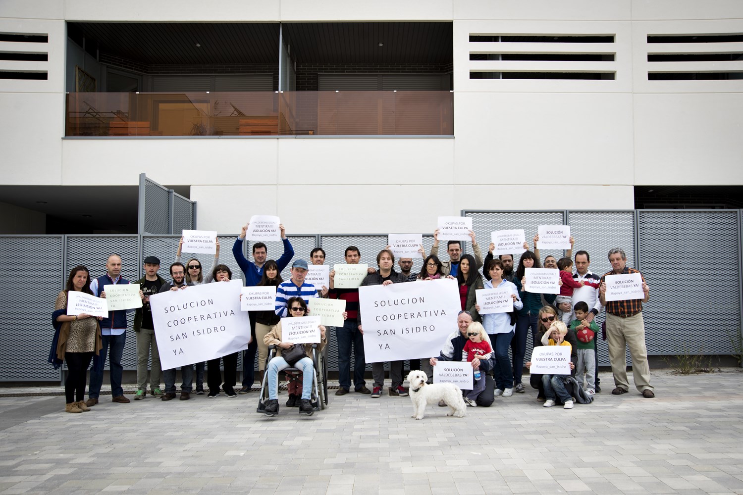 La cooperativa San Isidro se hace oír ante Botella