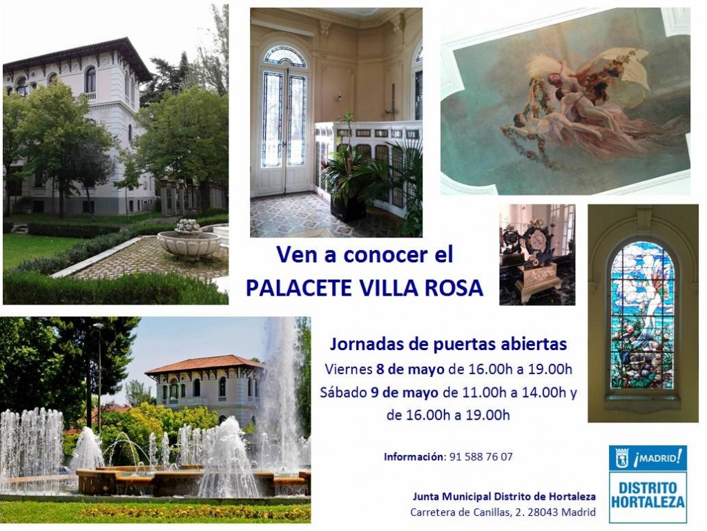 Puertas abiertas Palacete Villa Rosa