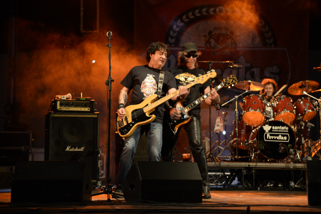 Porretas en concierto