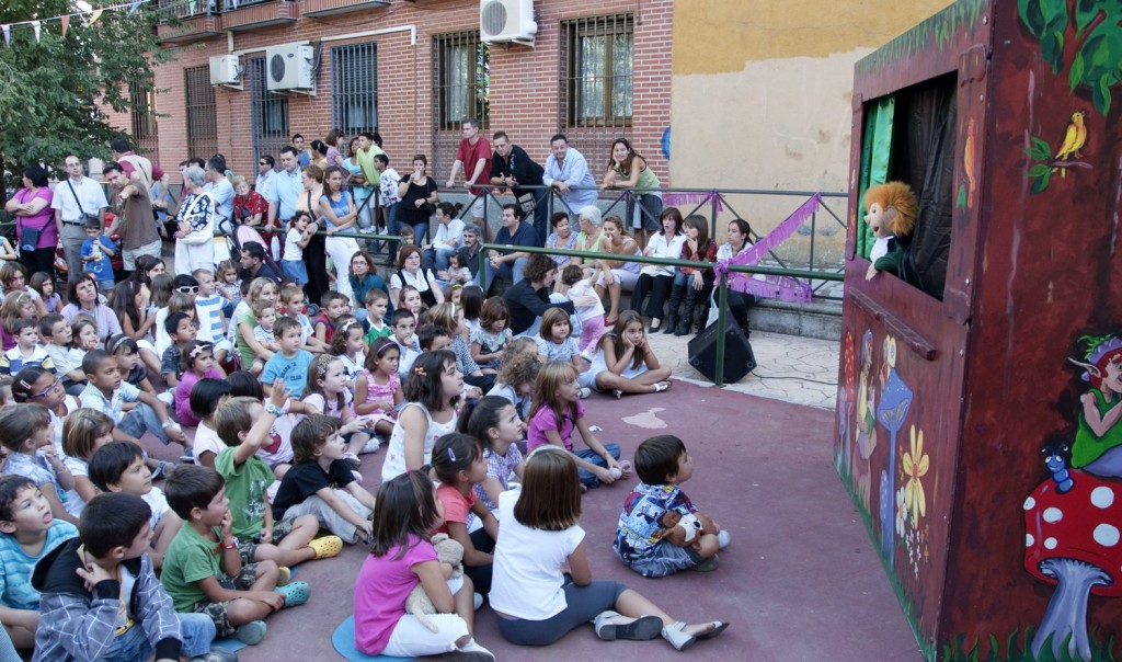 Guiñol fiestas pueblo Hortaleza