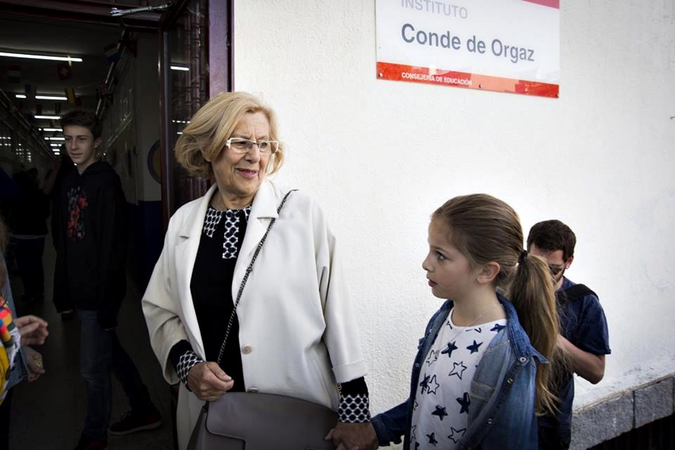 Bastón de mando para nuestra vecina Manuela Carmena