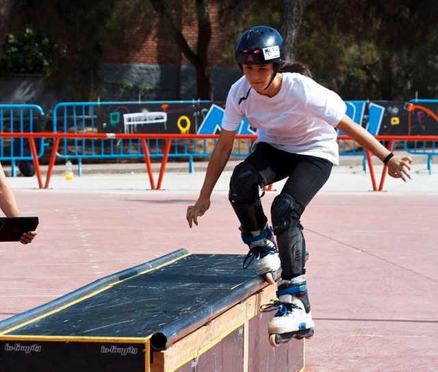 Patinaje extremo en Manoteras