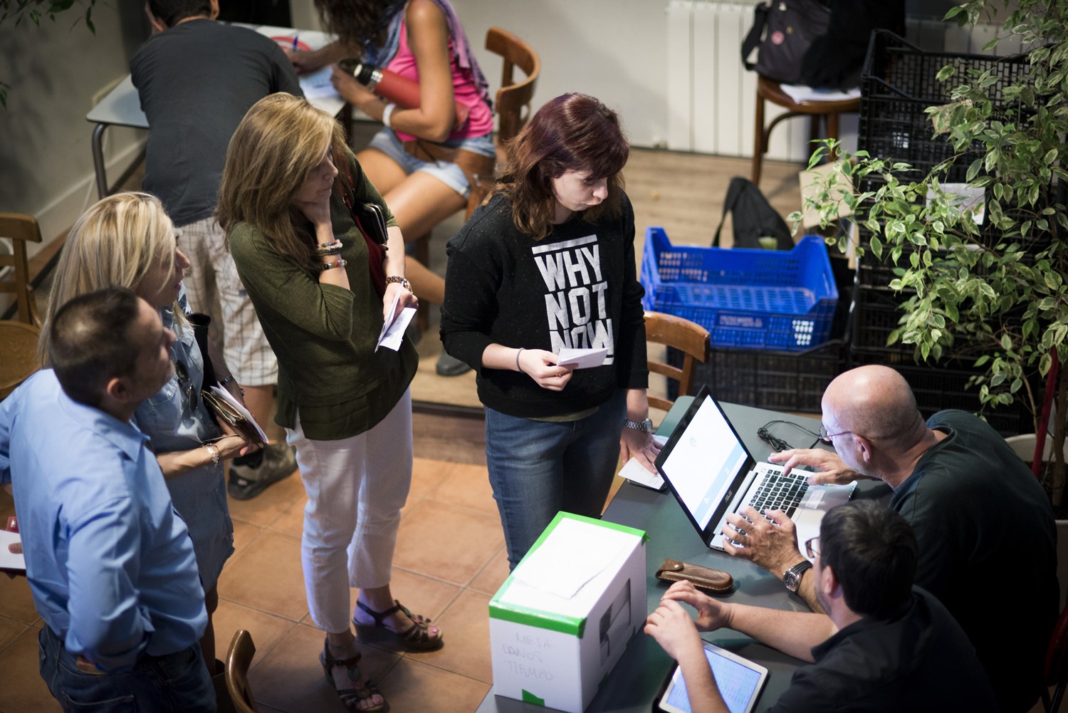 Cuatro mujeres a las primarias de Ahora Madrid