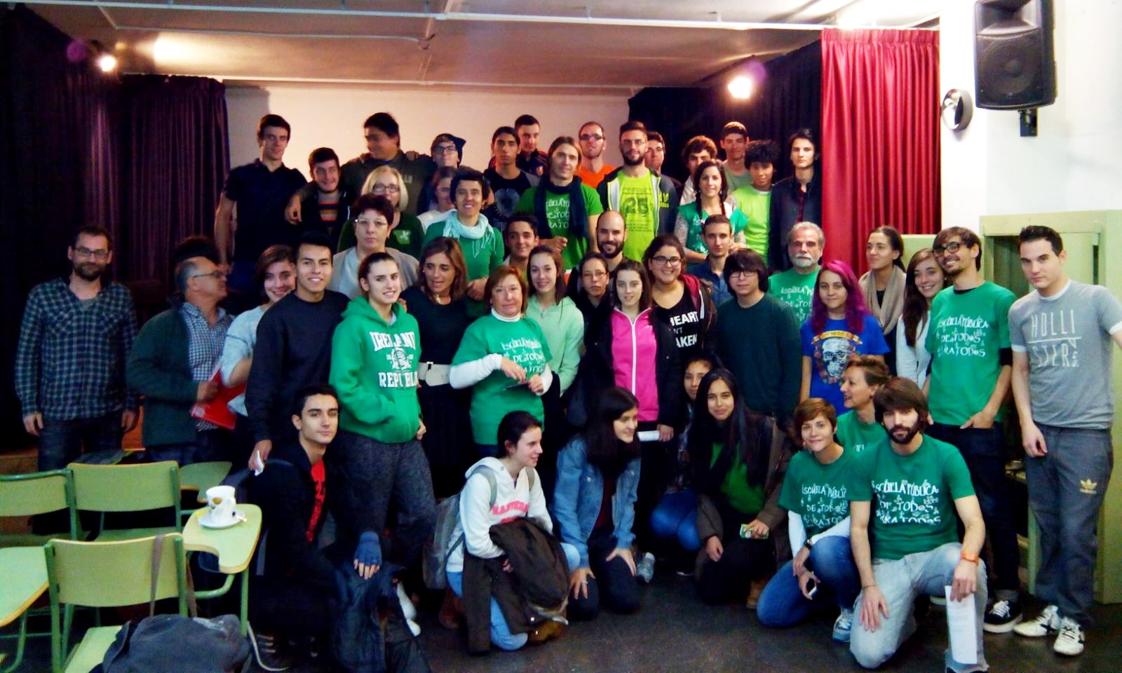 El instituto Rosa Chacel se vuelve a poner la camiseta verde