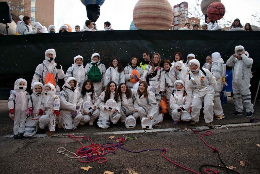 Cabalgata astronautas