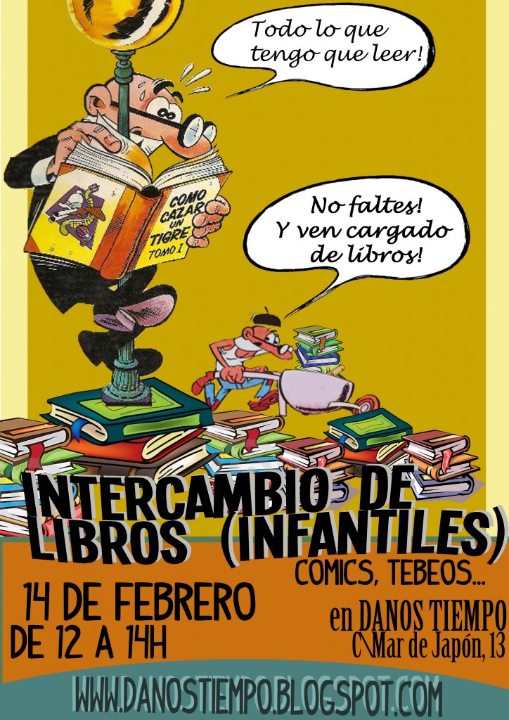 Intercambio de libros Danos Tiempo