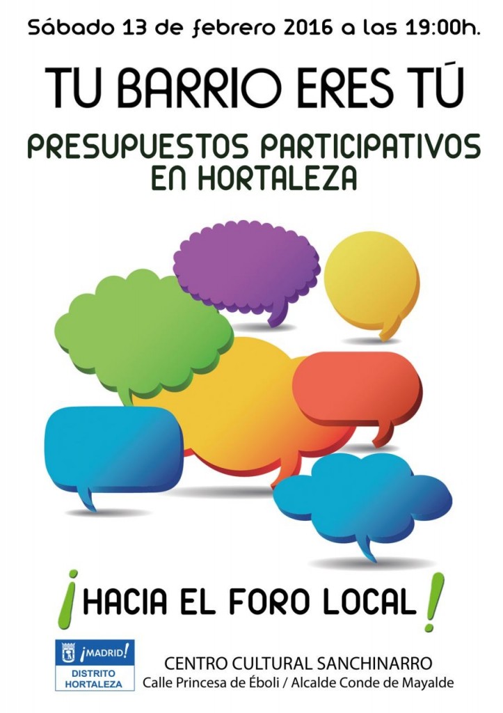 Presupuestos participativos