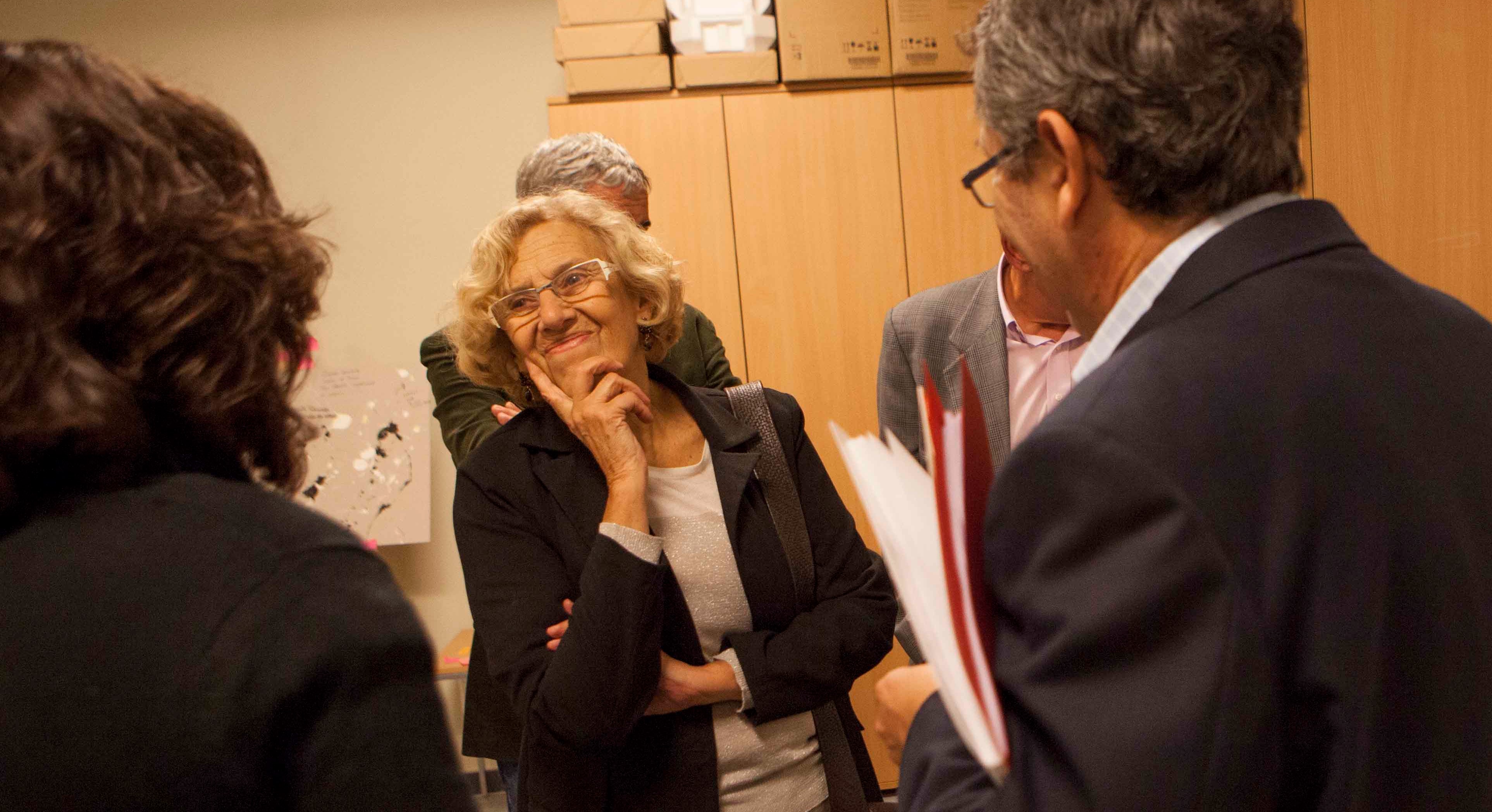 Manuela Carmena visita Hortaleza este lunes