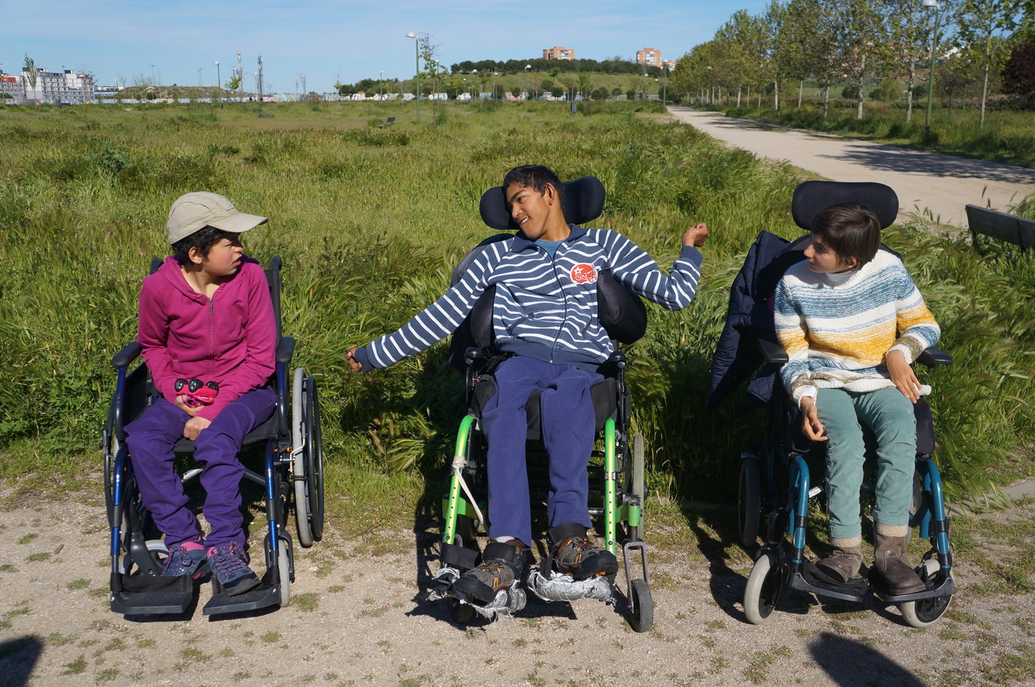 Aplausos para los ‘columpios’ inclusivos