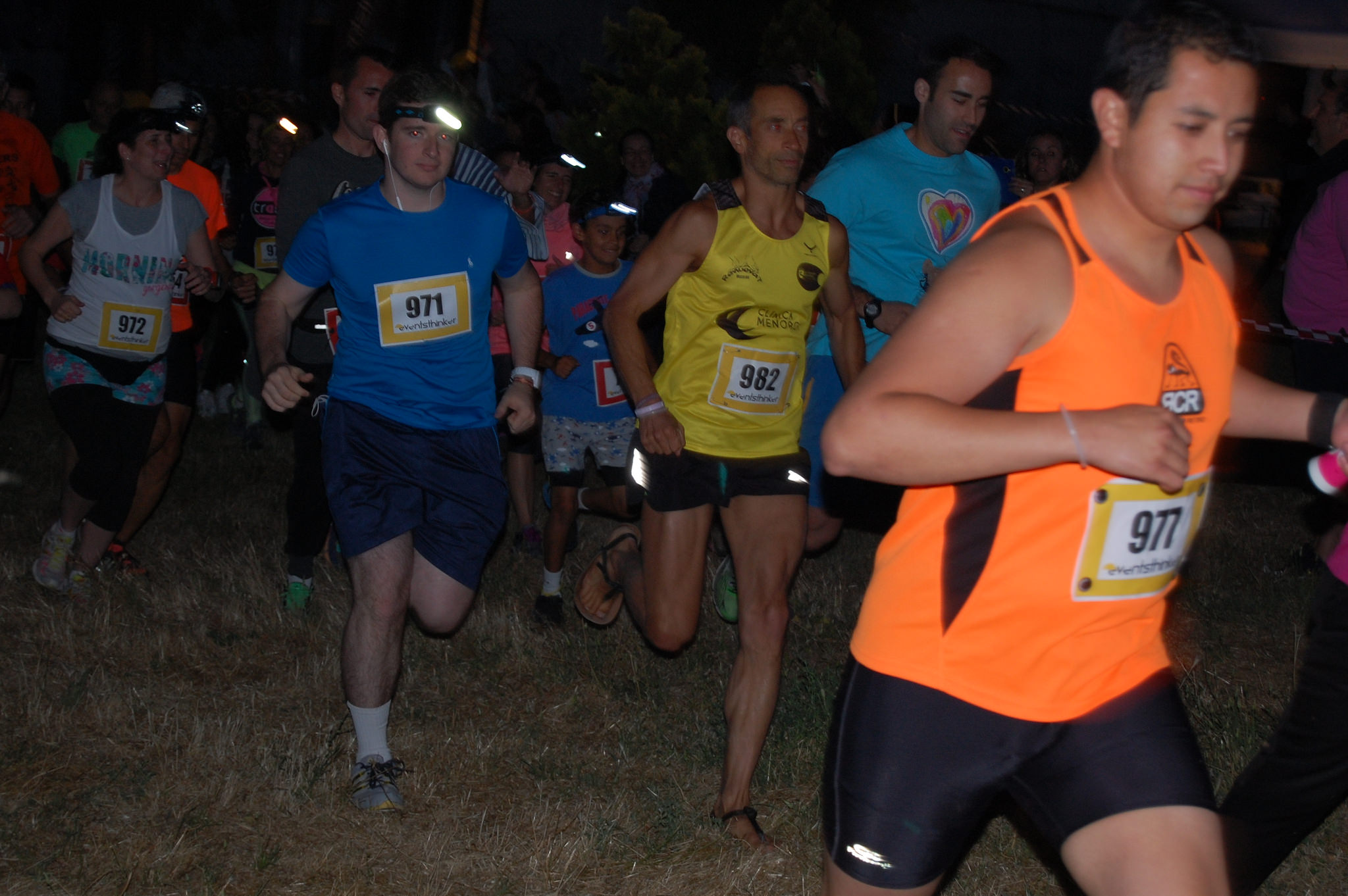 Correr bajo la luna en Sanchinarro