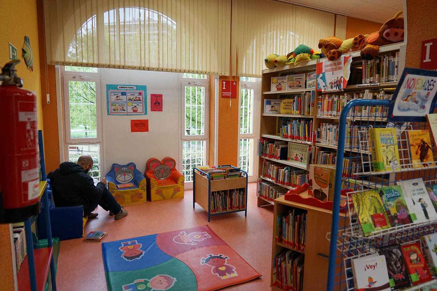 La biblioteca de Hortaleza, de nuevo en marcha
