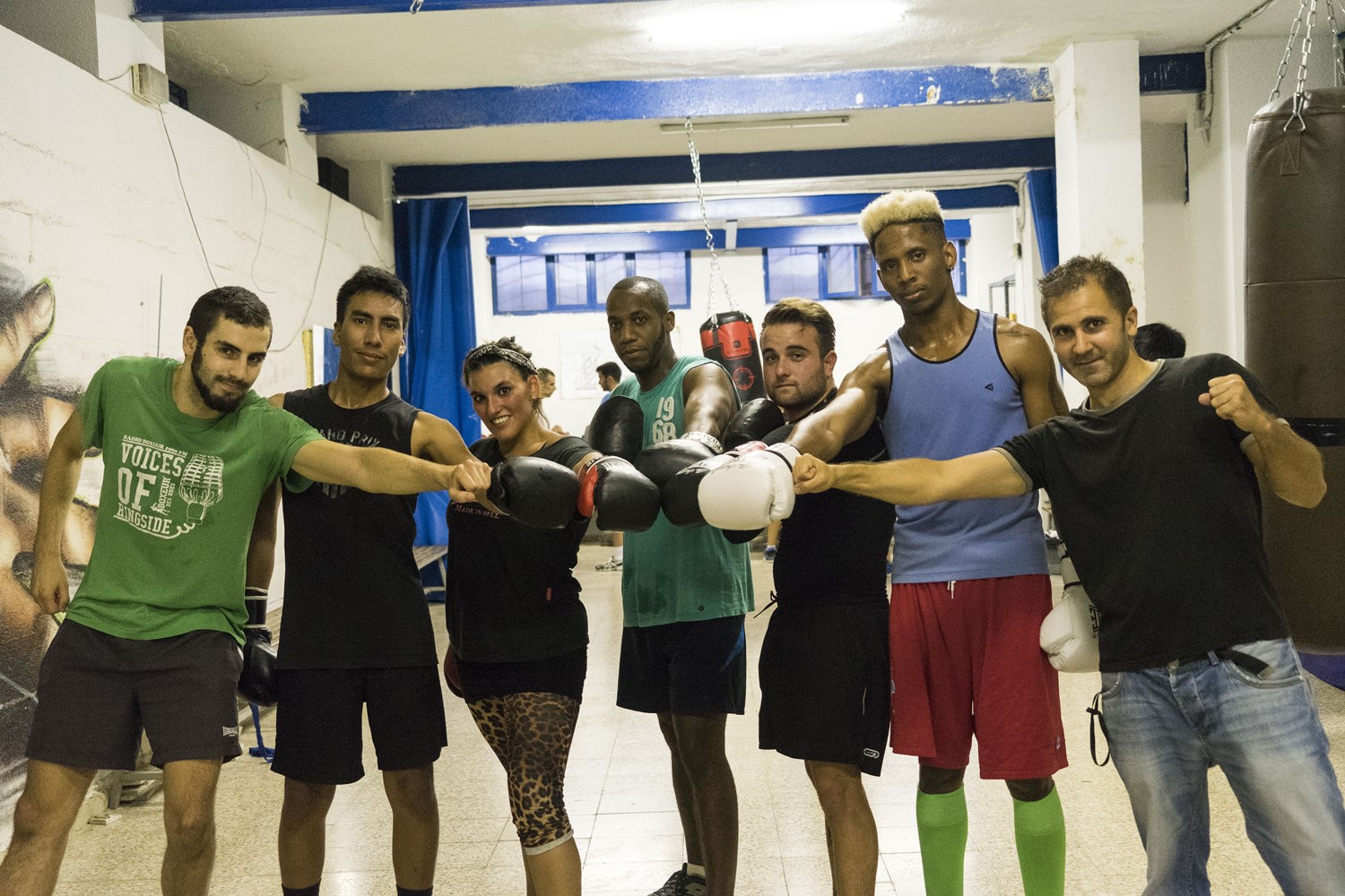 ‘Luchando’ para que no derriben el local asociativo de la UVA