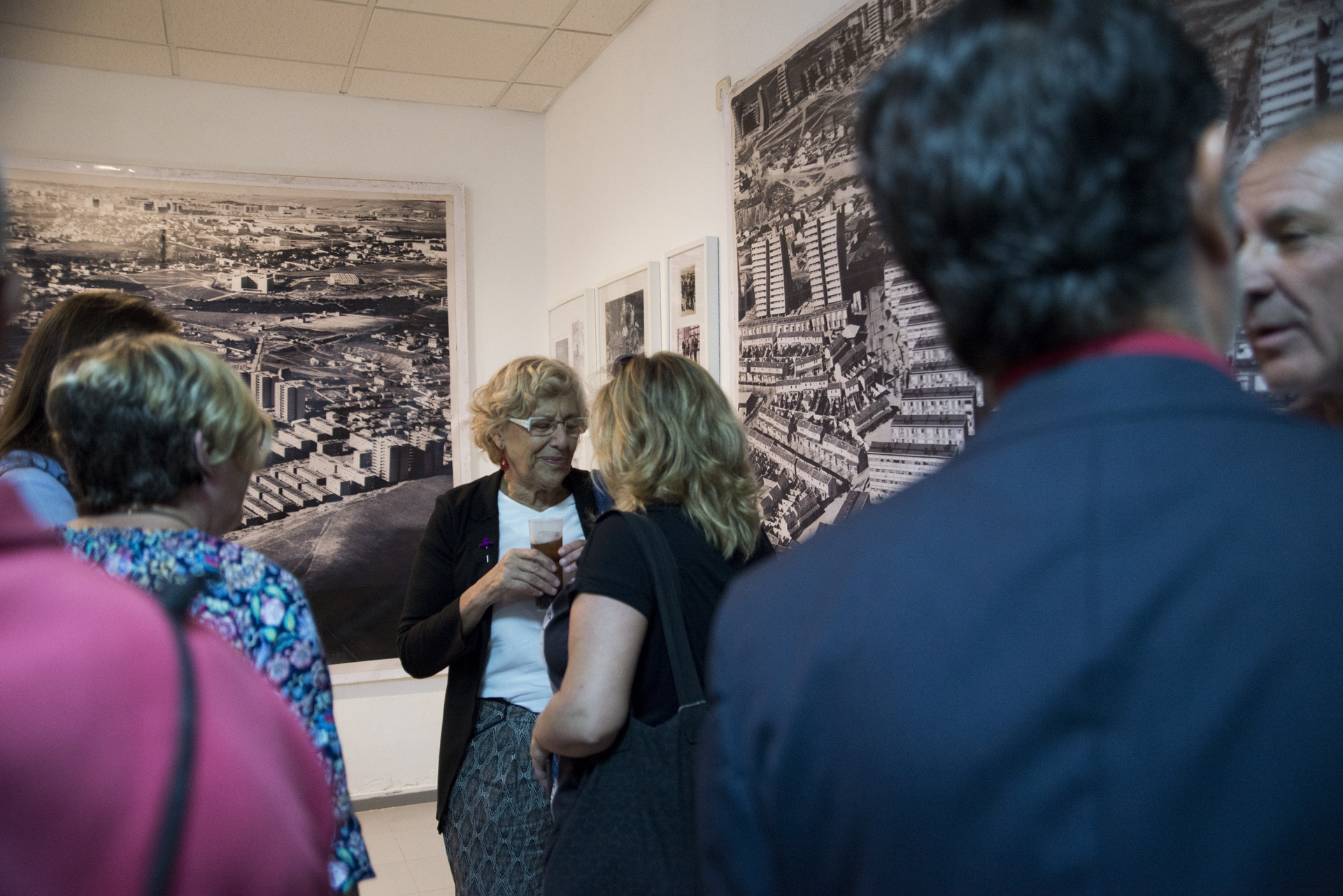 Carmena, en la inauguración de la asociación de Canillas