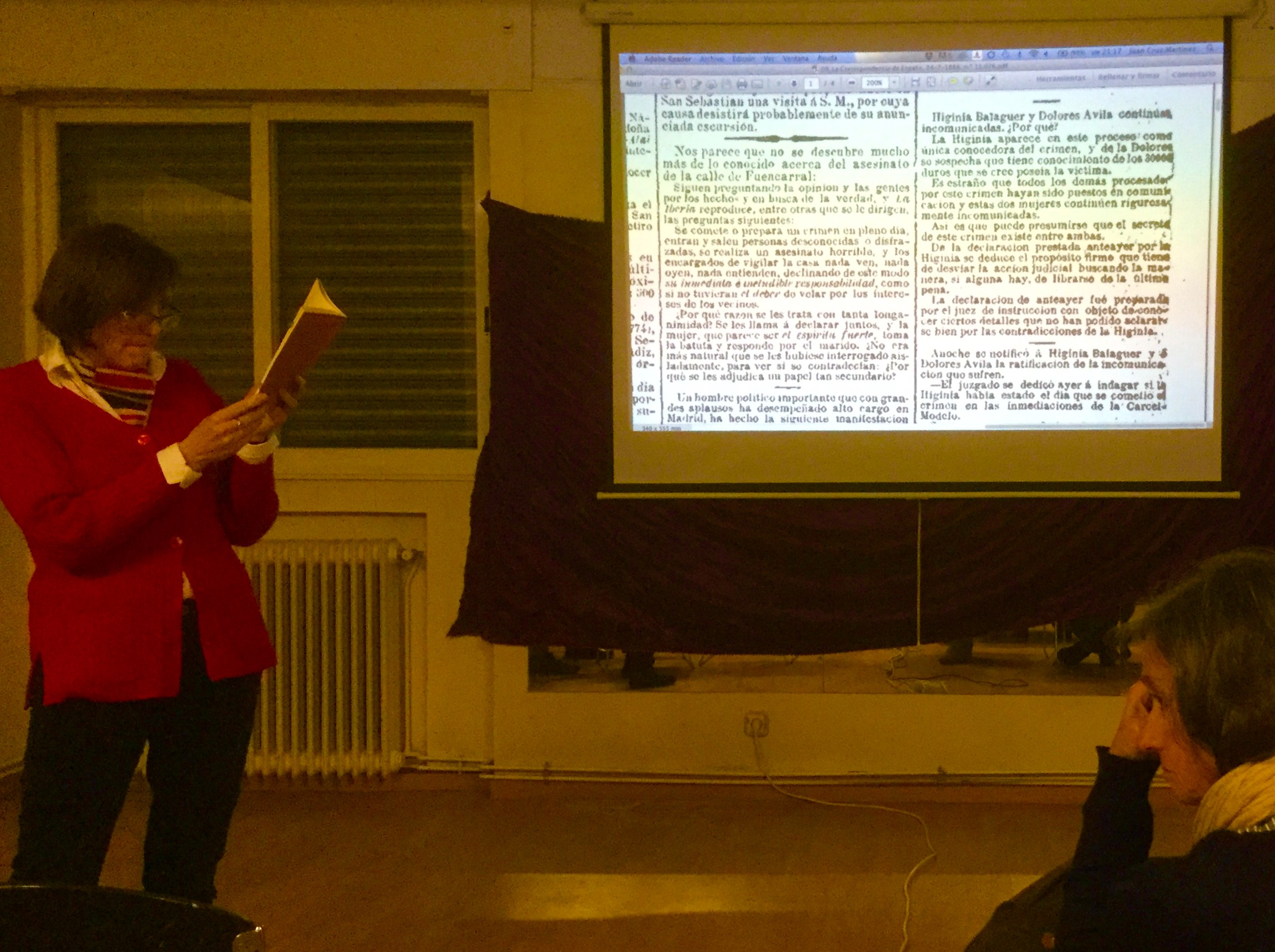 Homenaje a Francisco Nieva en Manoteras