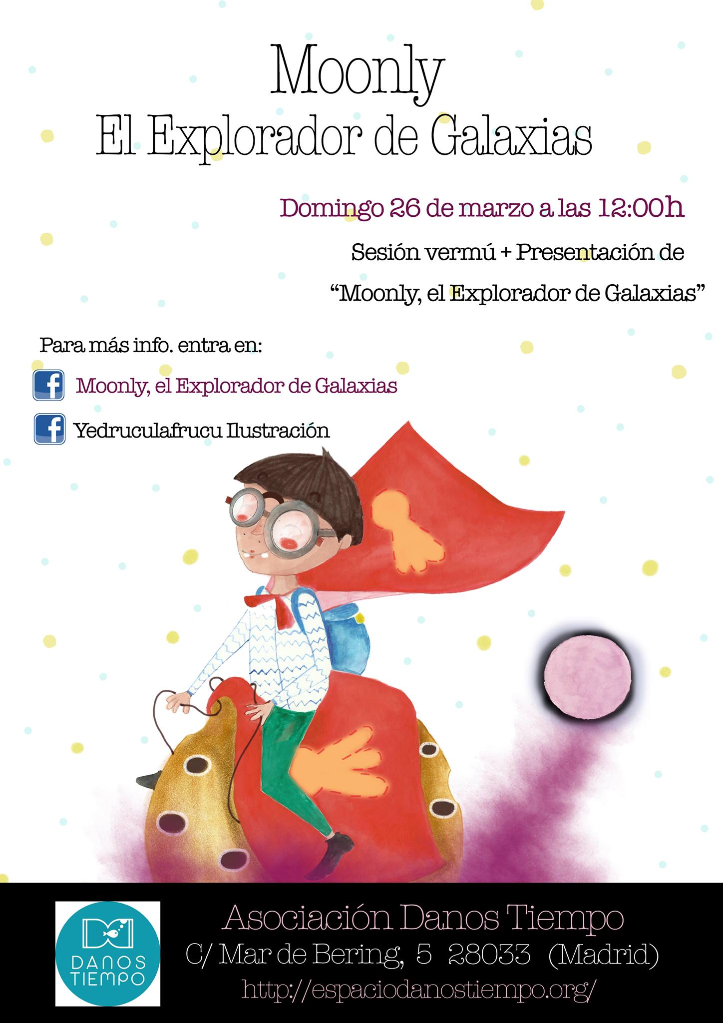 Presentación del cuento infantil ‘Moonly, el Explorador de Galaxias’