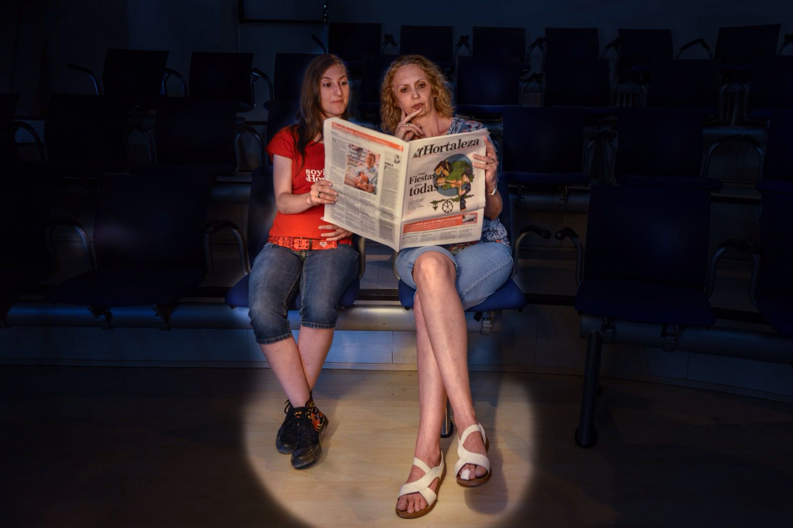 Photoleza pintó con luz las Fiestas de Hortaleza