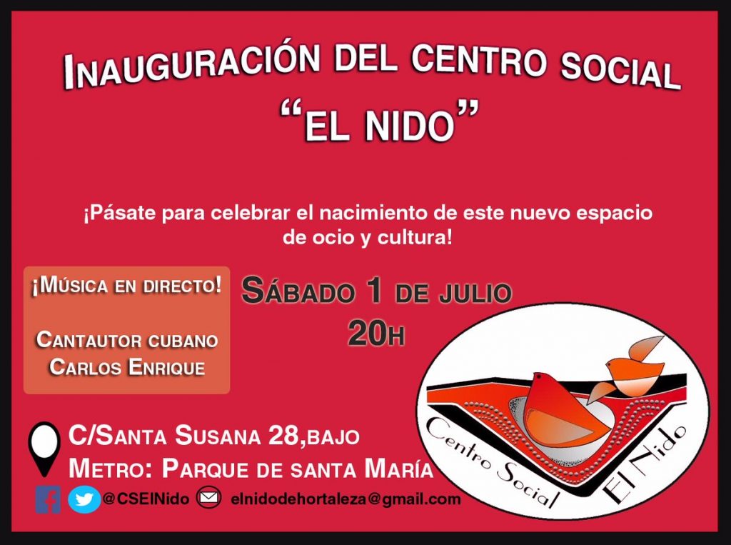 Inauguración El Nido