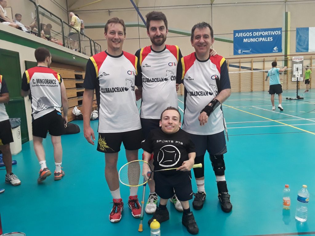 Joan Pahisa con Eladio y Eduardo