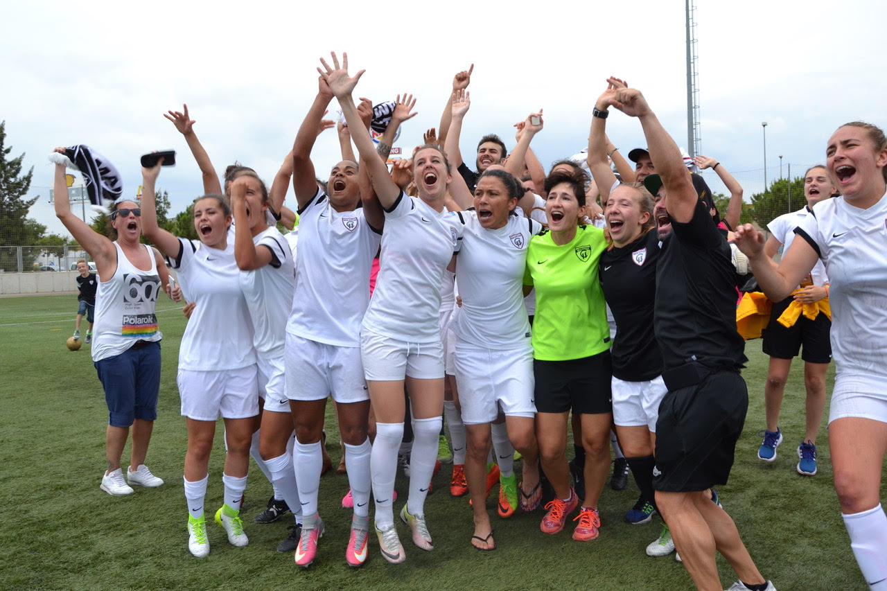 El fútbol femenino de Hortaleza es de primera