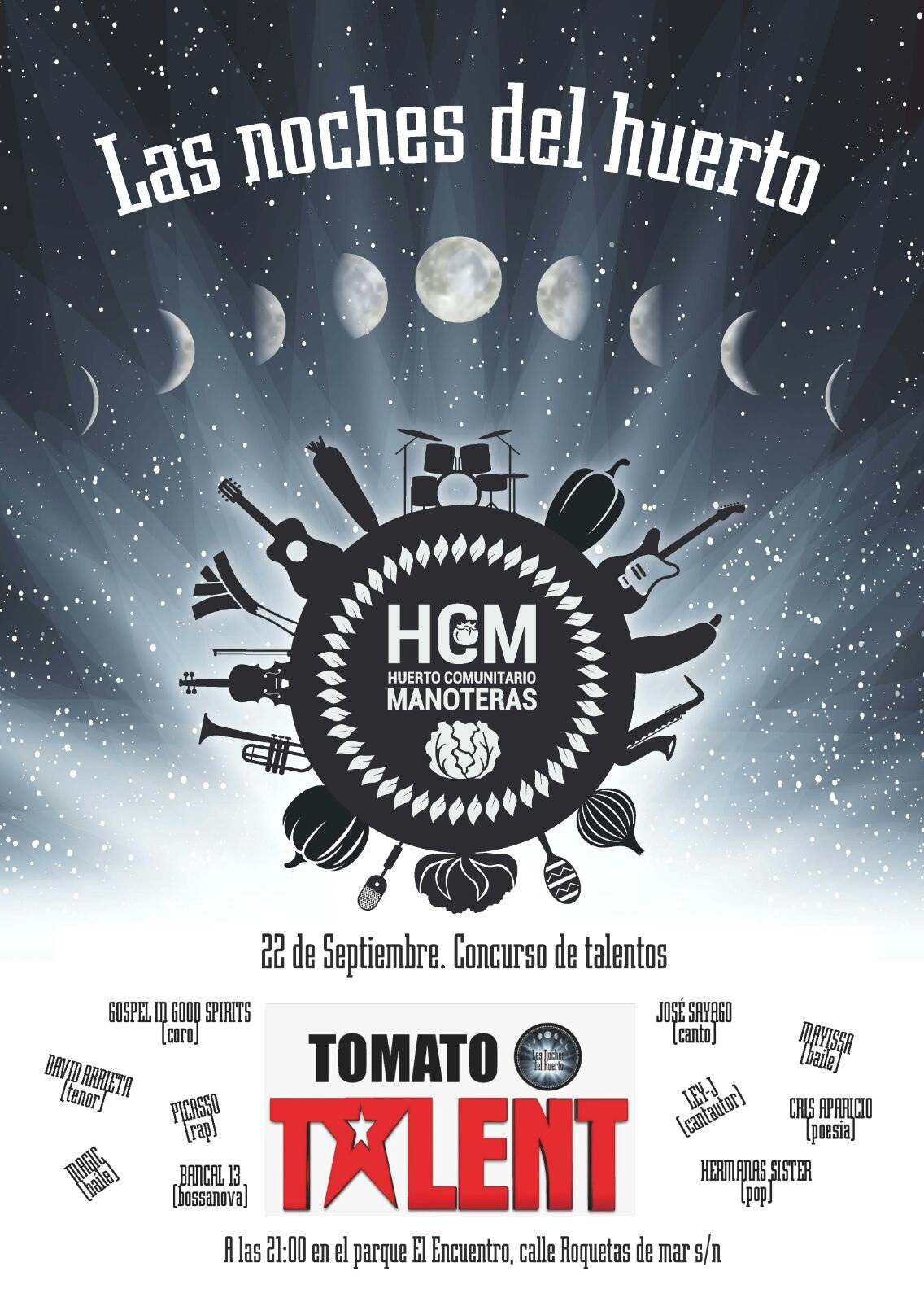 Las Noches del Huerto de Manoteras: fin de temporada