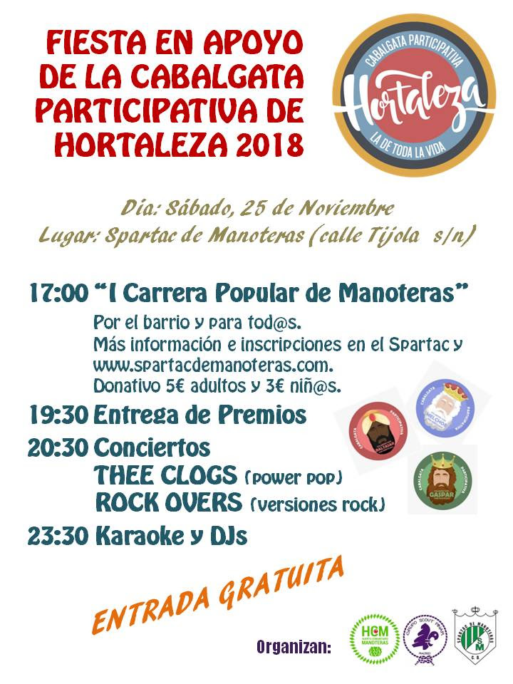 Carrera, concierto y más… por la Cabalgata