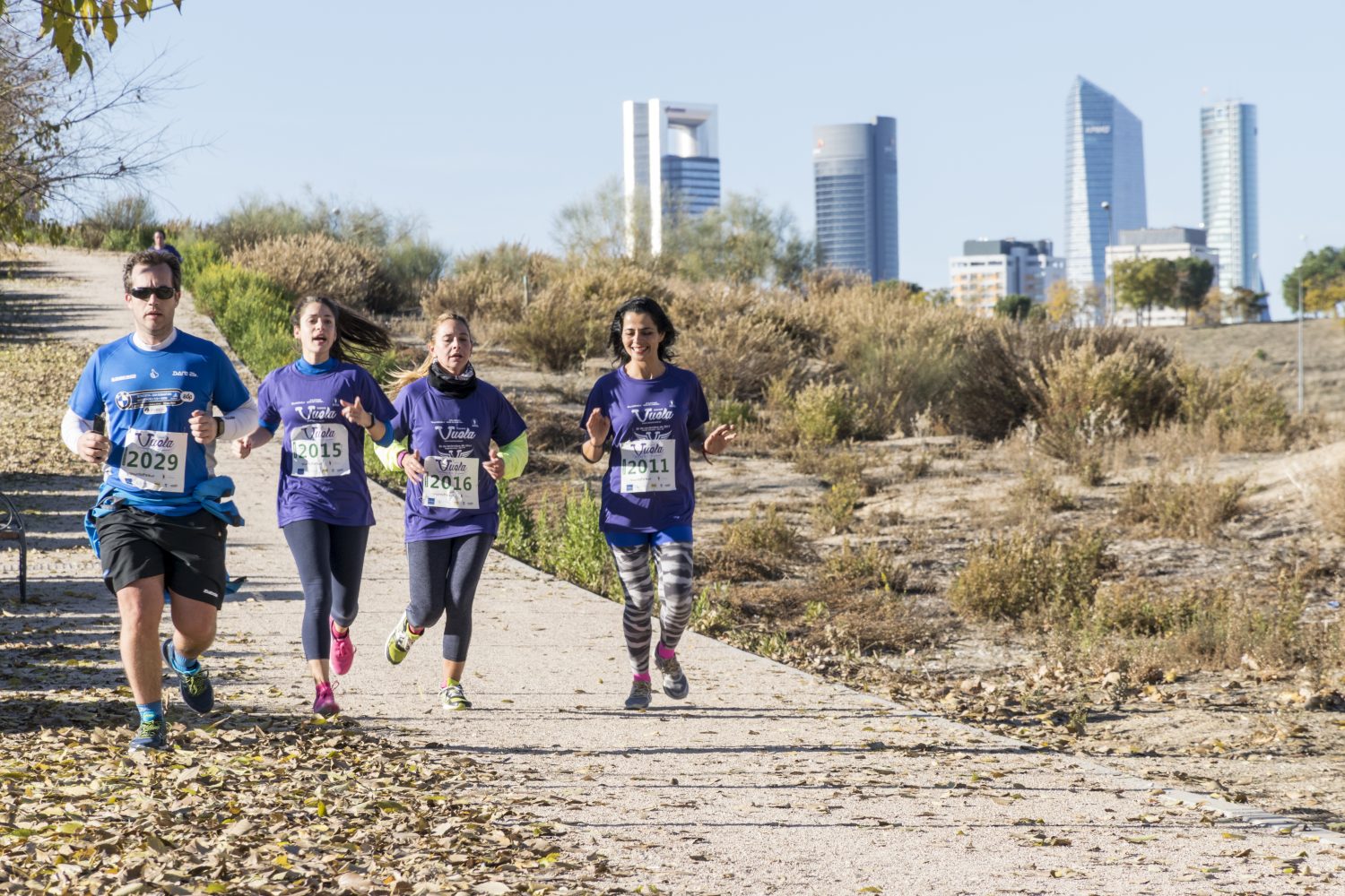 Una carrera contra la violencia de género