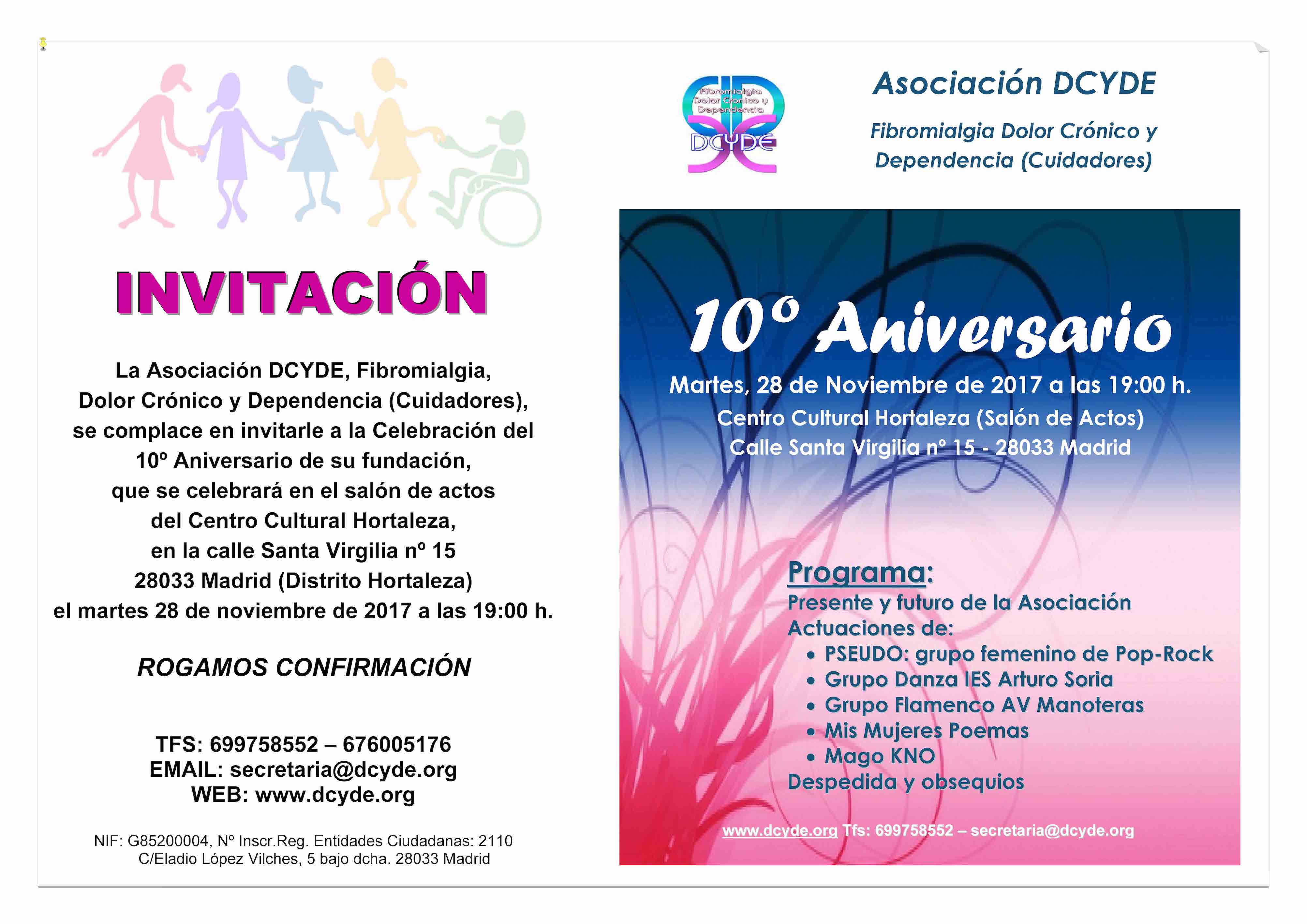Décimo aniversario de DCYDE