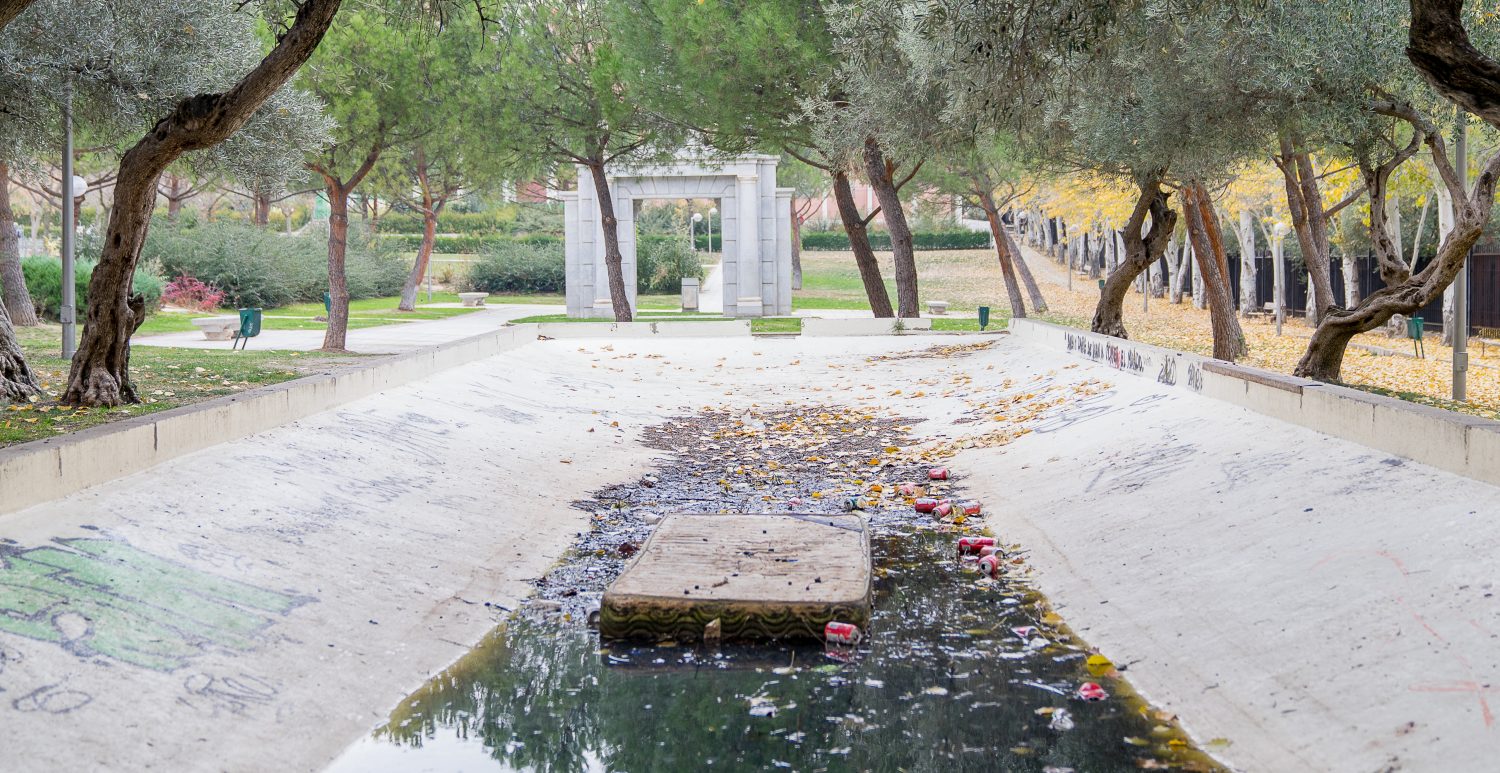 Los parques de Hortaleza, abandonados