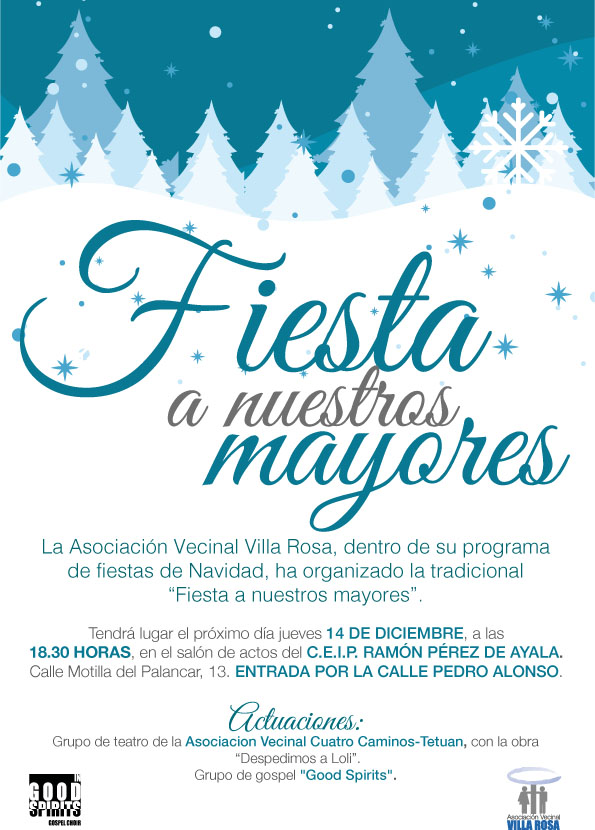 ‘Fiesta a nuestros mayores’ en Villa Rosa