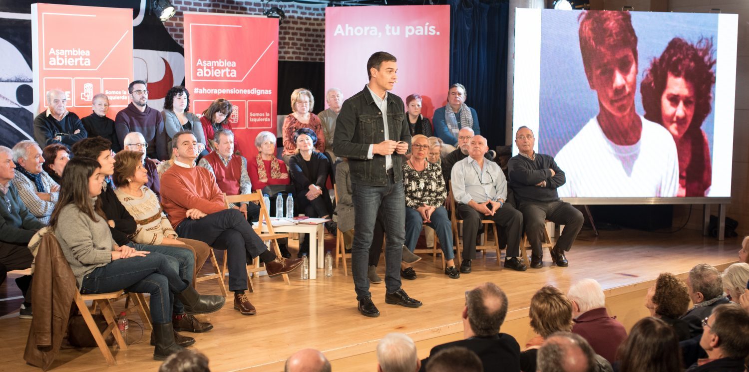 Pedro Sánchez responde en Hortaleza