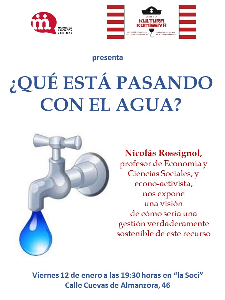 charla el agua