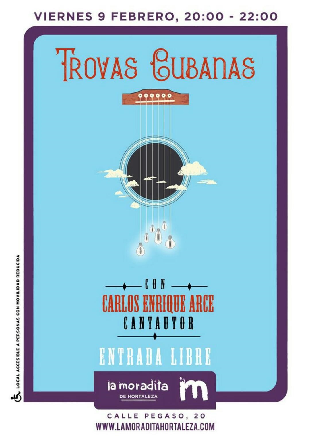 Concierto de Carlos Enrique Arce en La Moradita