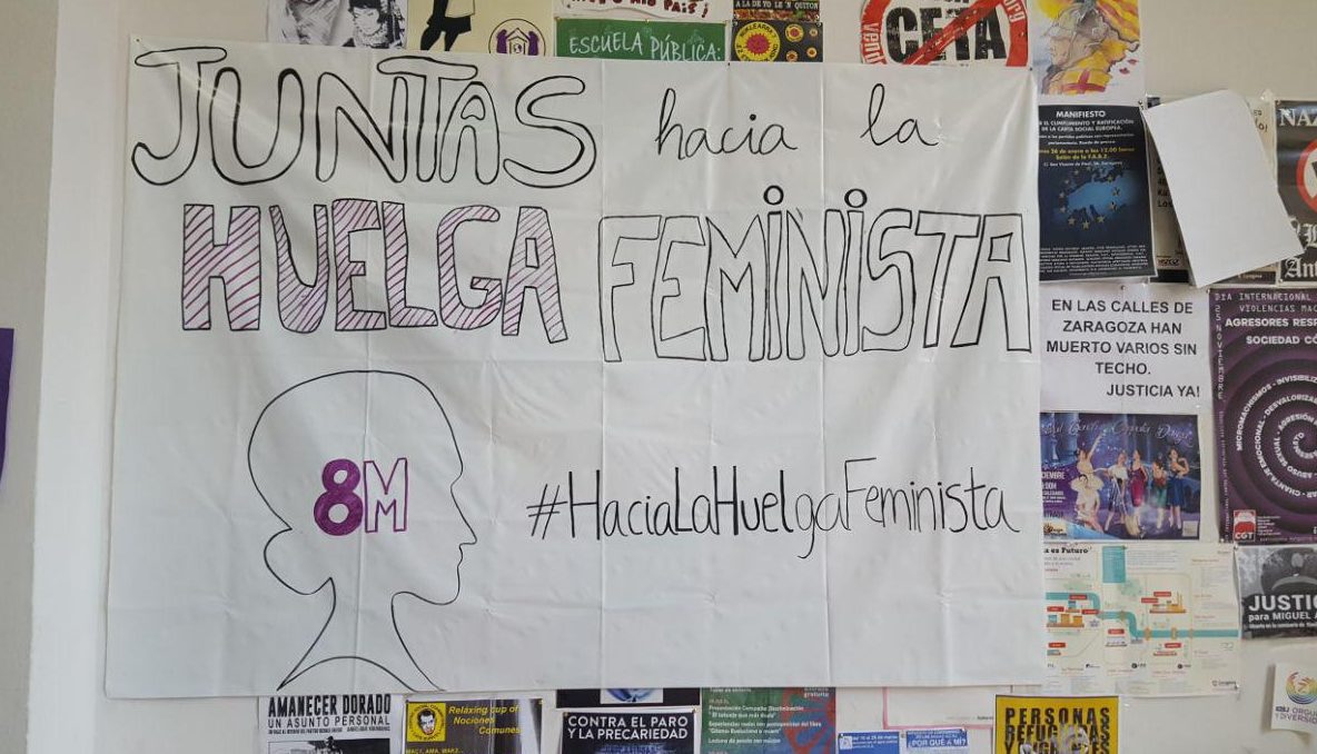 Hortaleza también se prepara para la Huelga Feminista: feminismo no sólo en las redes, también en las calles