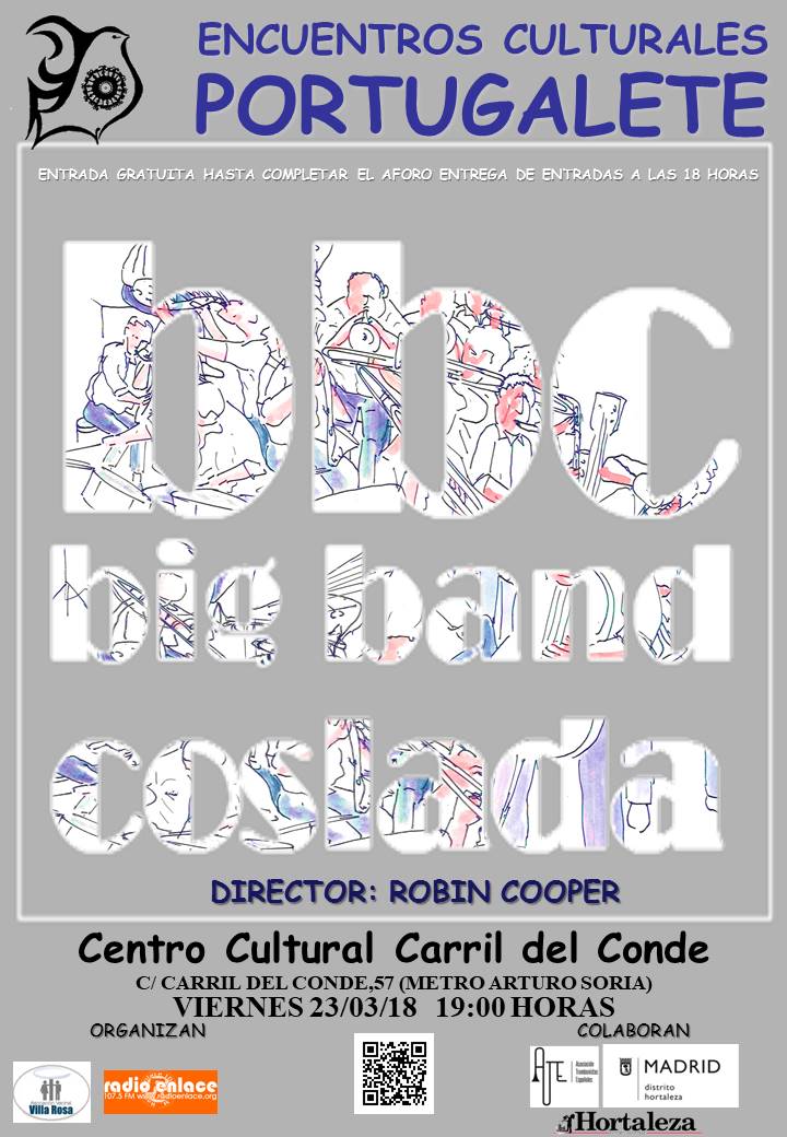 Concierto de Big Band Coslada en los Encuentros Culturales Portugalete