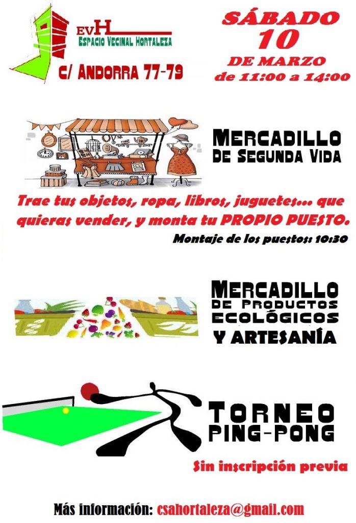 MERCADILLO 2ª VIDA MARZO