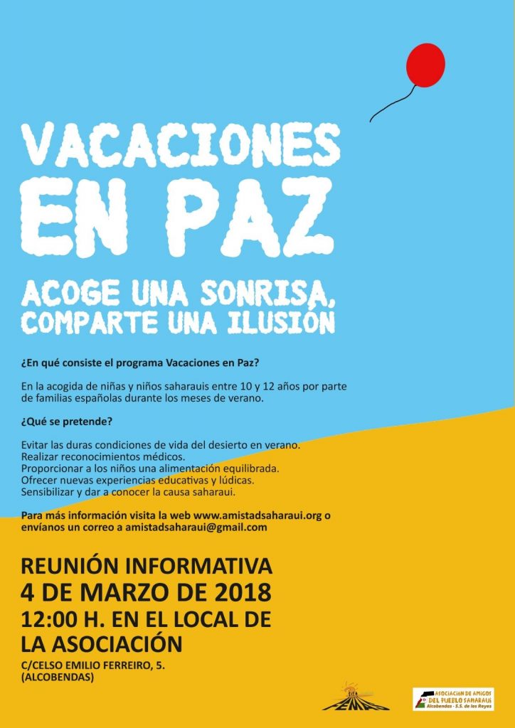 Vacaciones en Paz