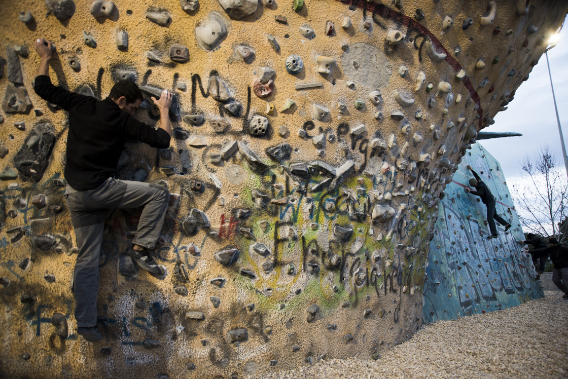 El rocódromo de Manoteras se reabre