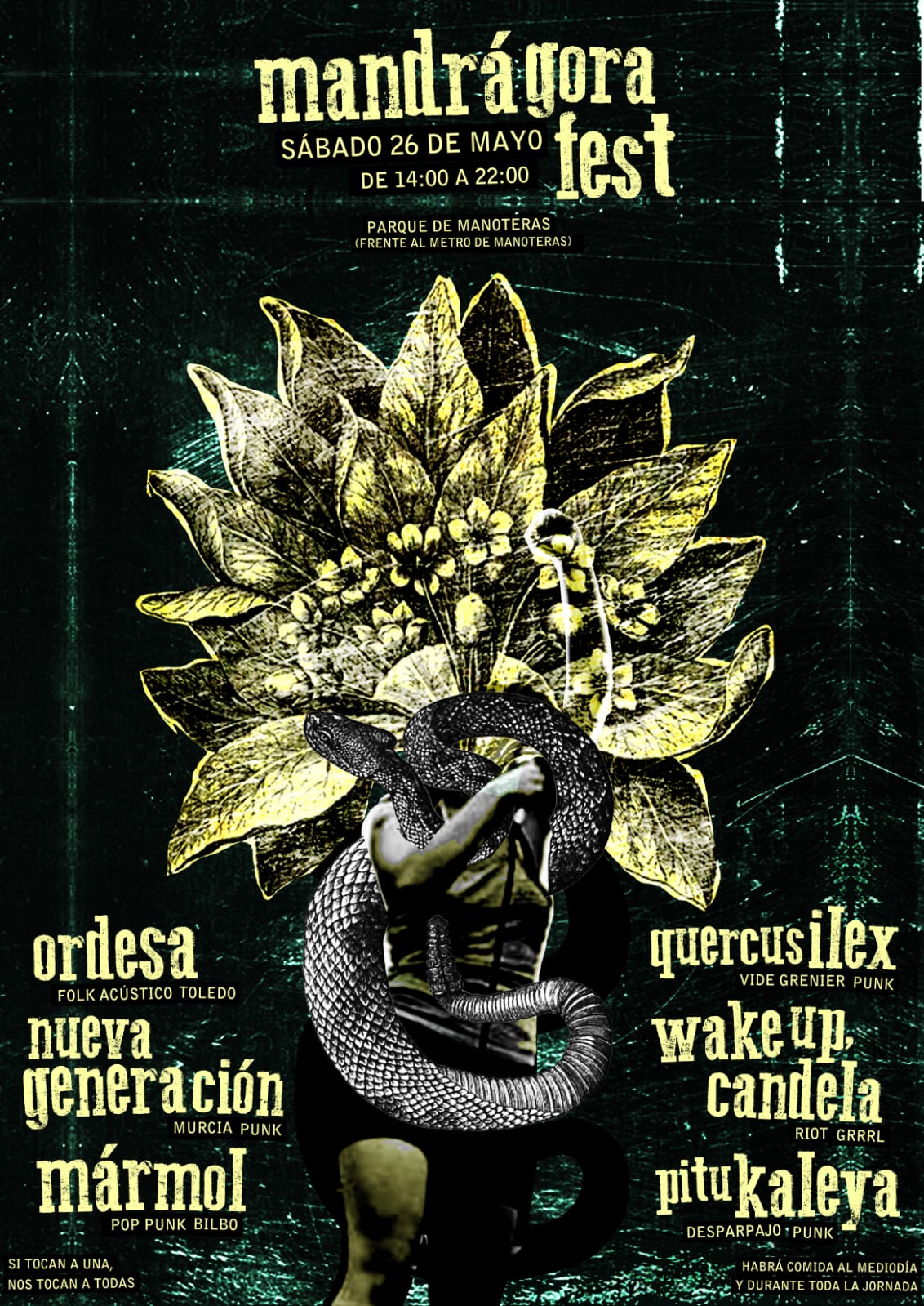 Mandrágora Fest en el parque de Manoteras