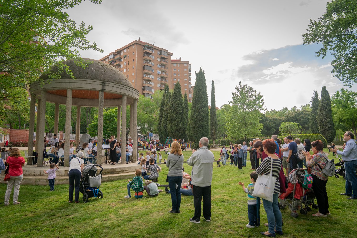 Los parques en septiembre son para los peques