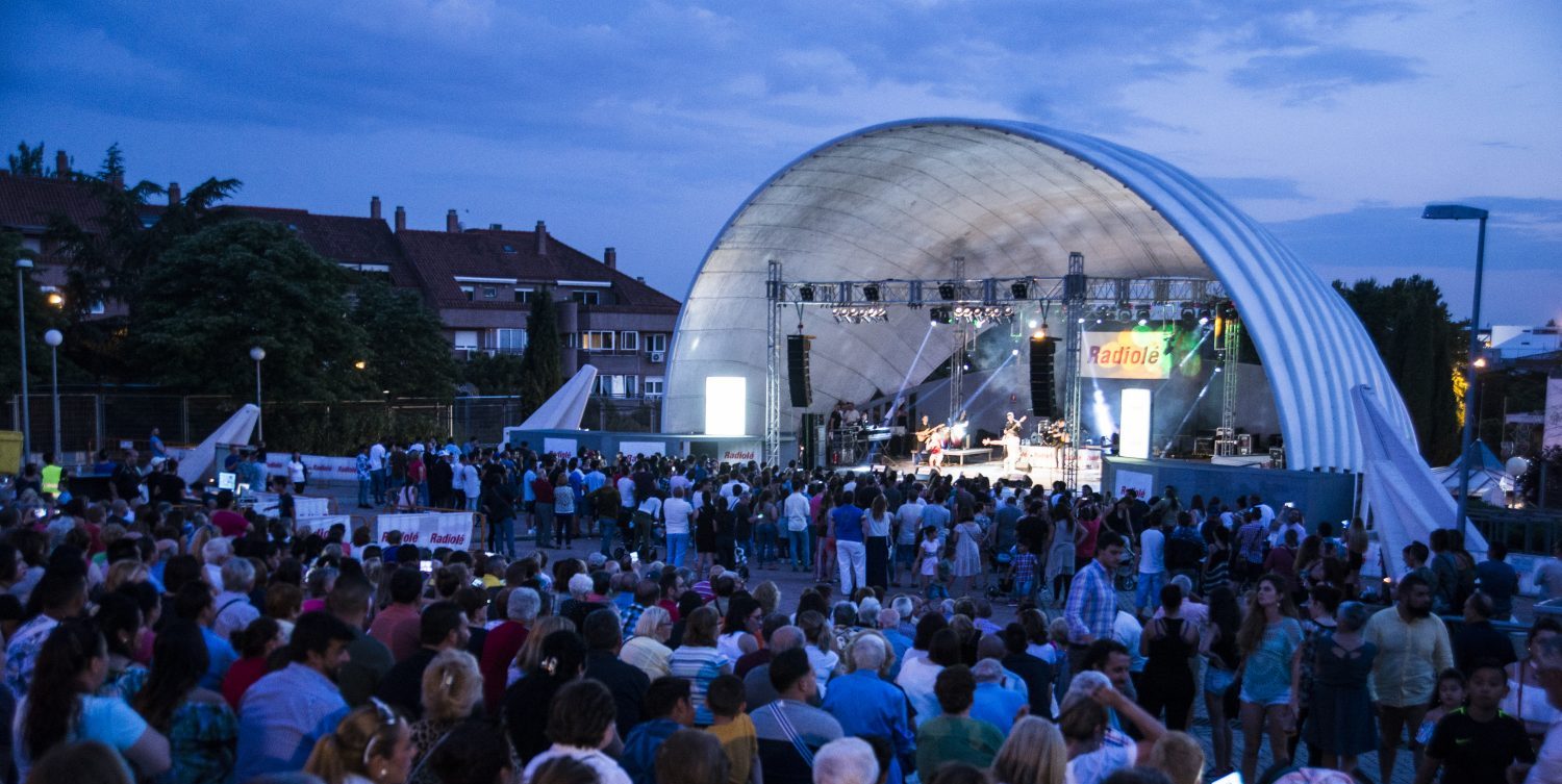 Cartel completo de las Fiestas de Hortaleza 2018