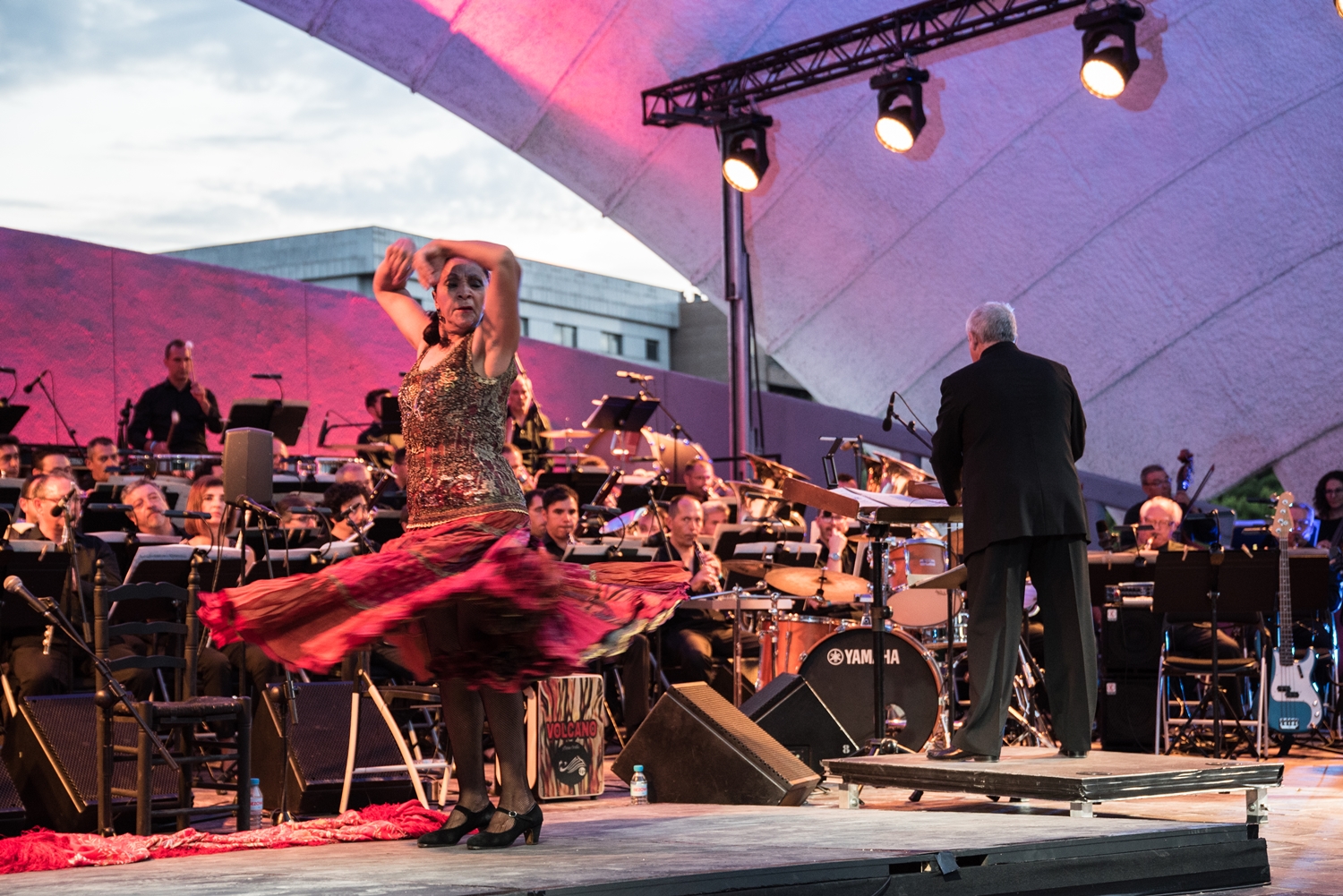 Una sinfonía flamenca en el verano de Hortaleza
