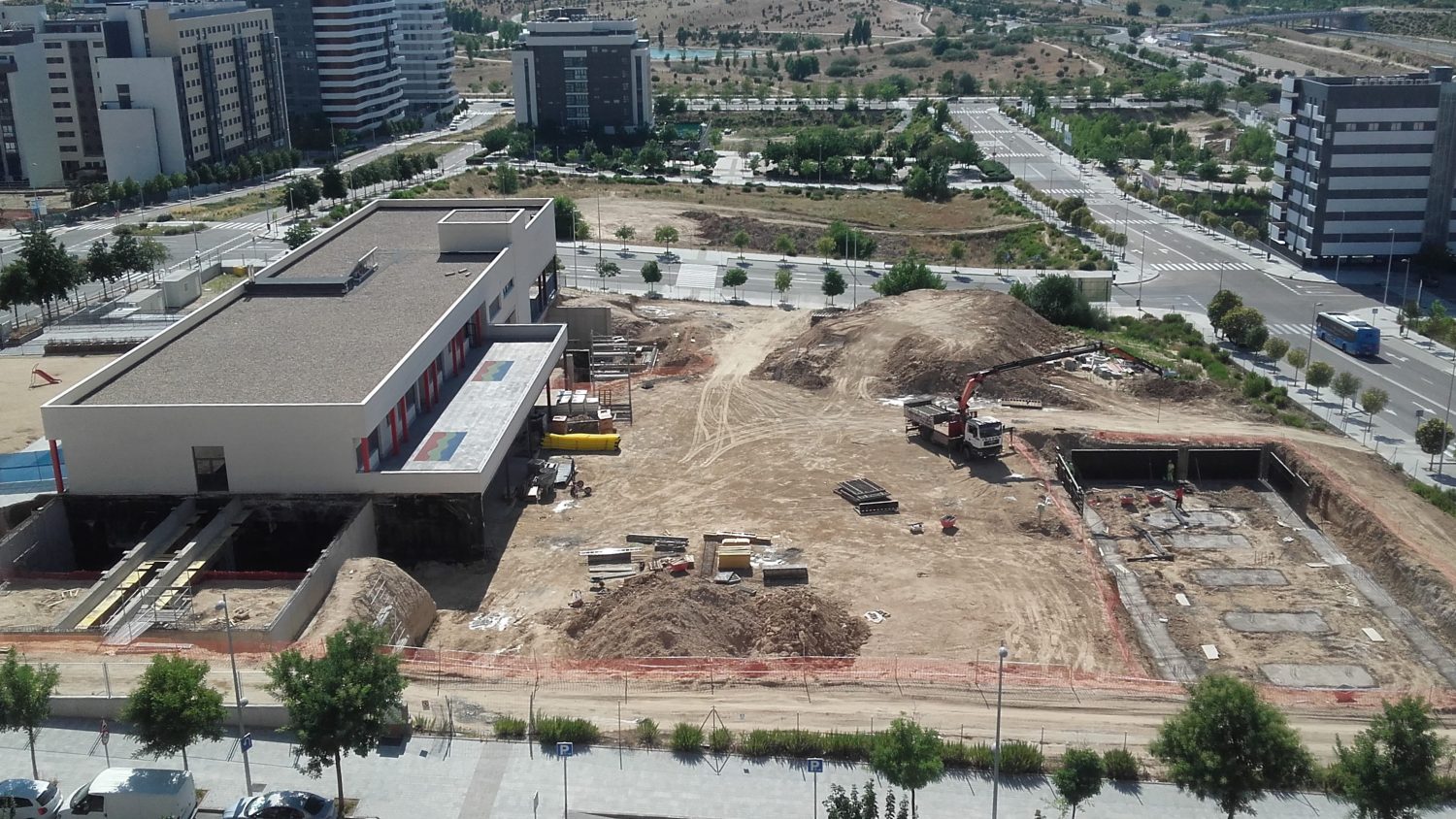 El colegio de Valdebebas tendrá que dar clases en el comedor
