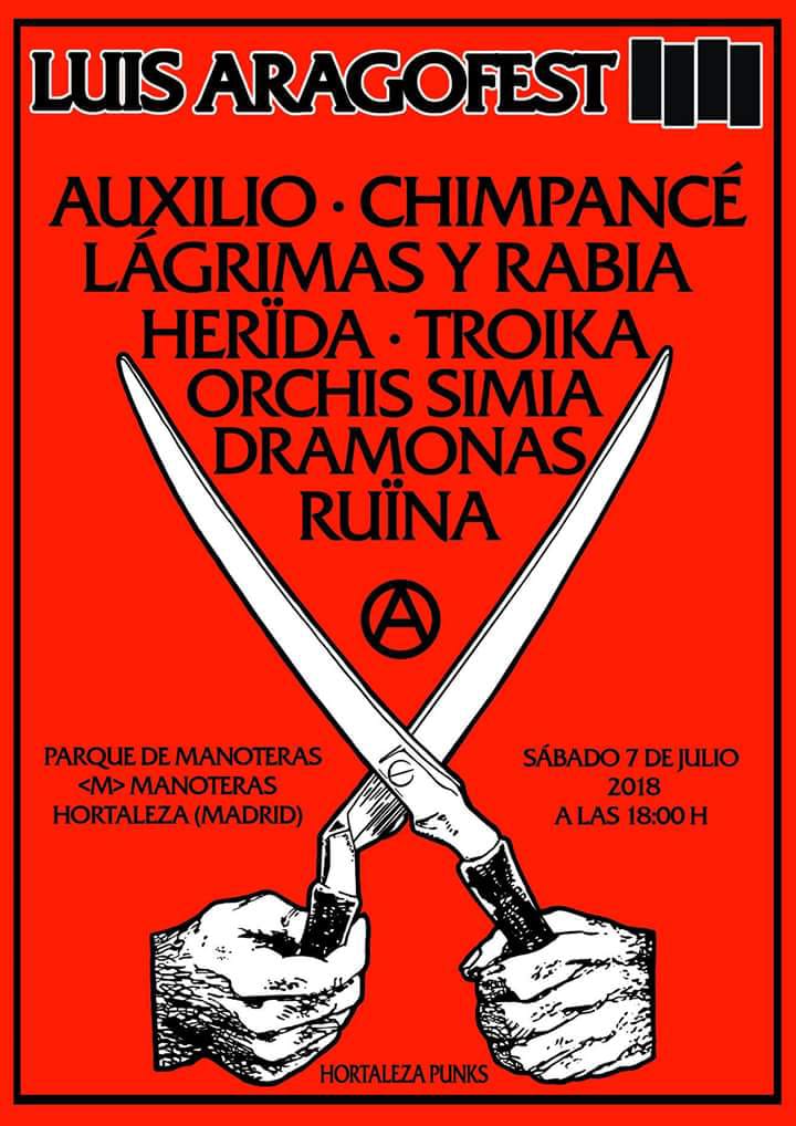 IV Festival Luis Aragofest en el parque de Manoteras