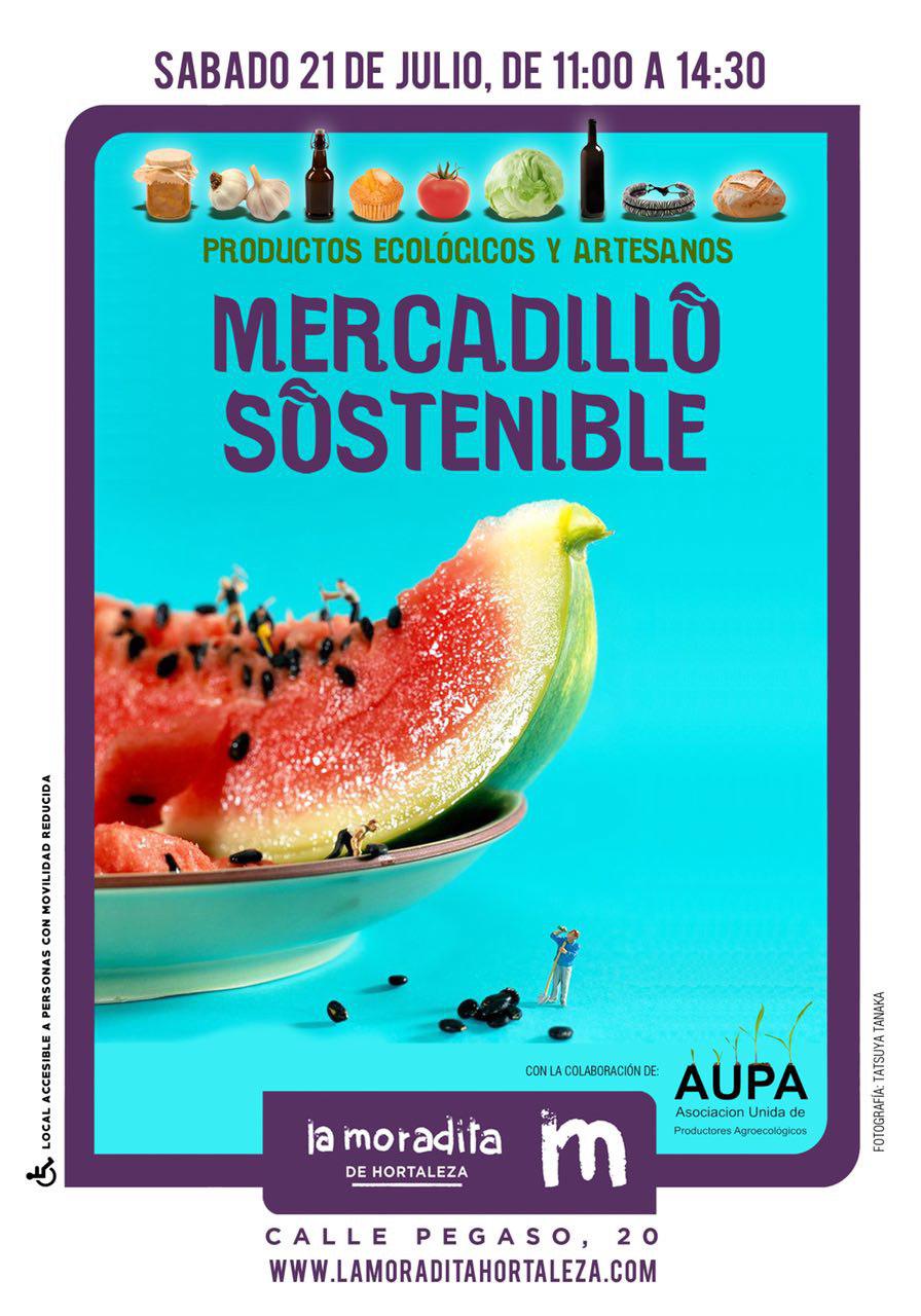 Mercado Agroecológico en la Moradita de Hortaleza