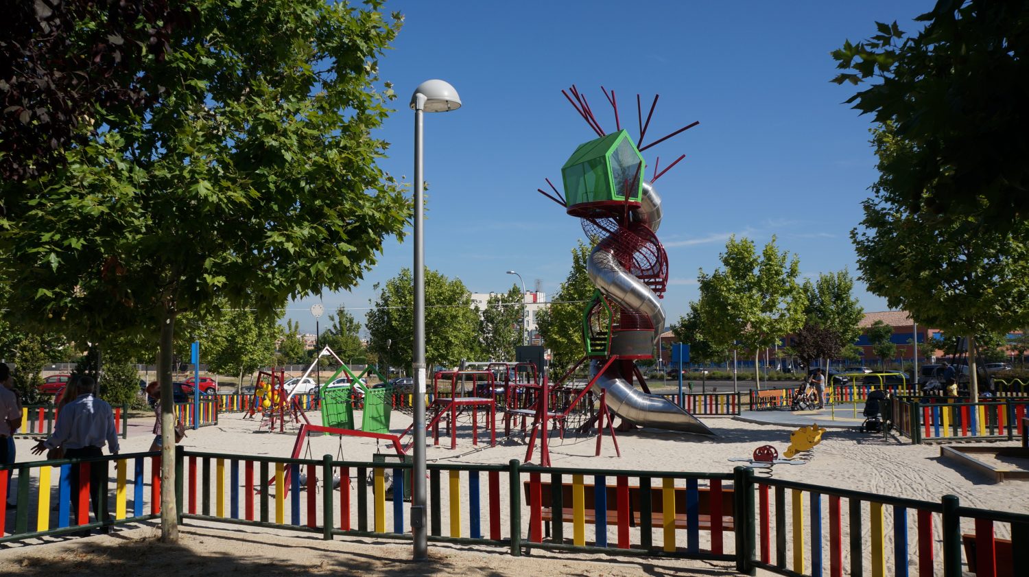 Una zona infantil donde todos juegan